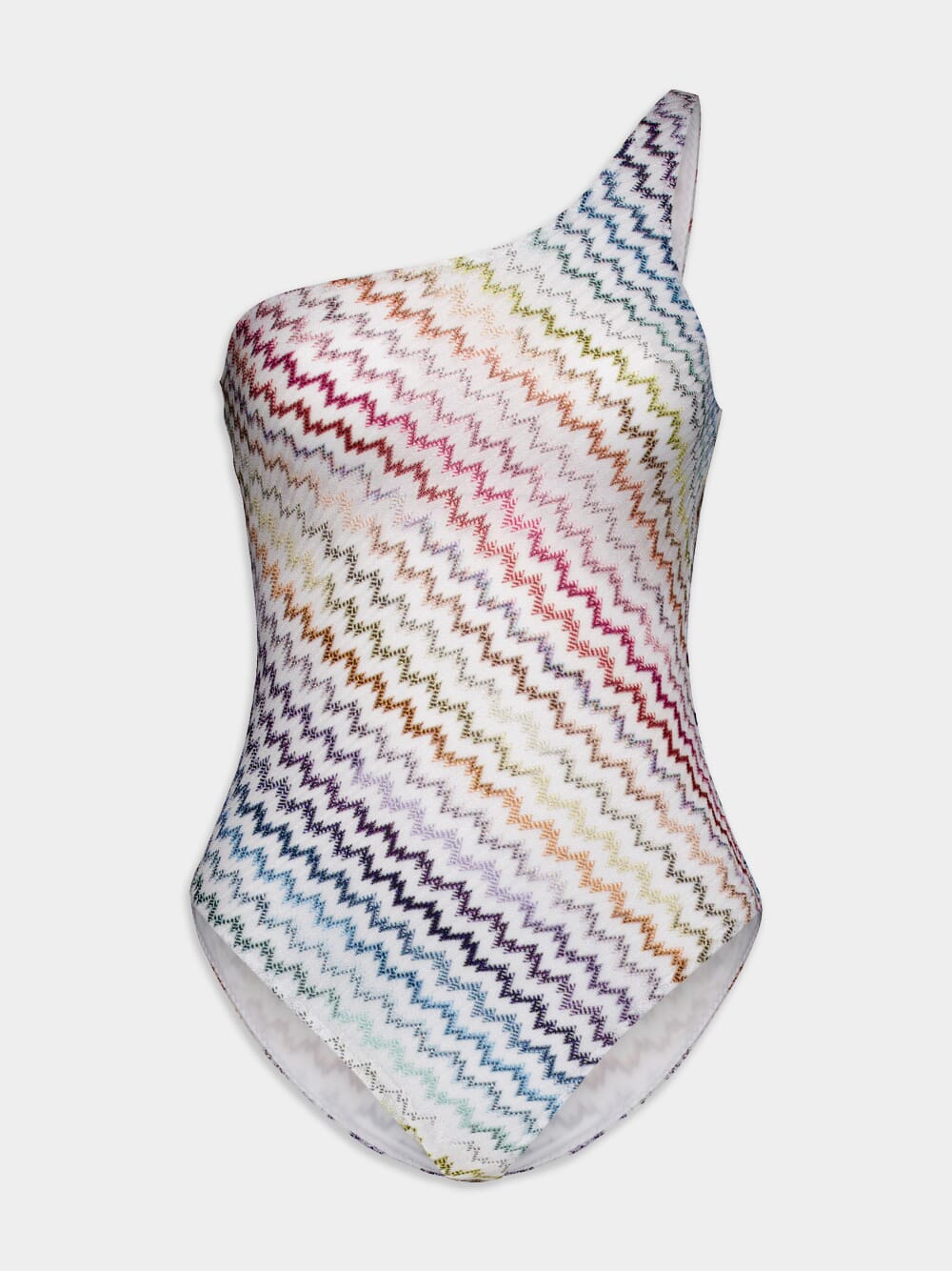 MissoniZig-Zag Knitted One-Piece Swimsuit at Fashion Clinic