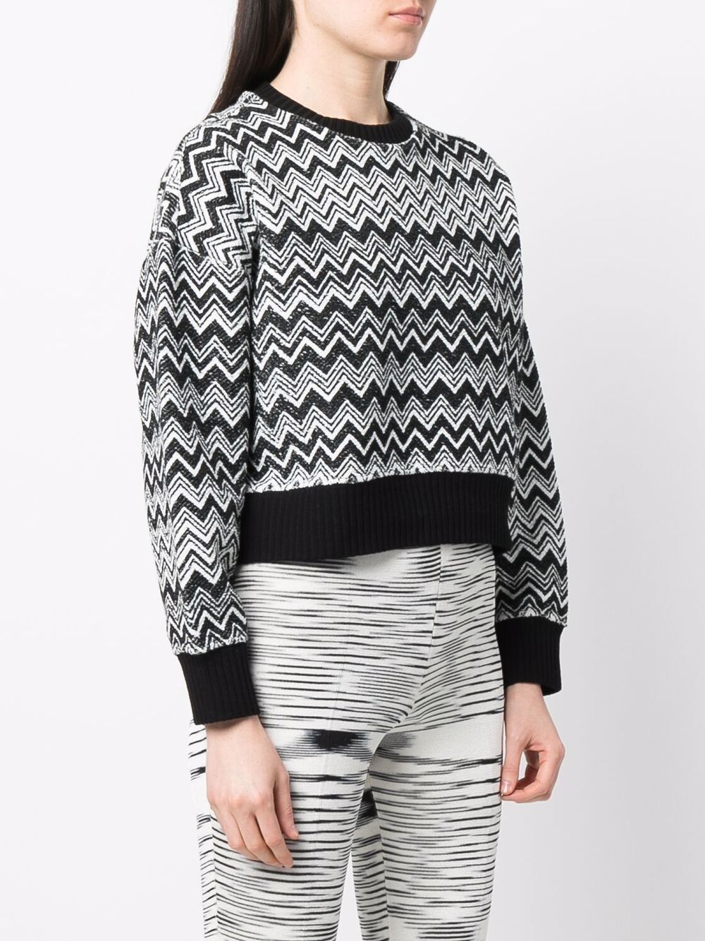 MissoniZig-Zag sweatshirt at Fashion Clinic