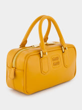 Miu Miu Arcadie Yellow Leather Bag