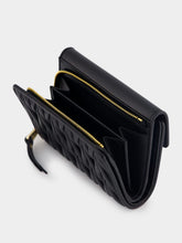 Miu Miu Logo-Lettering Matelassé Wallet