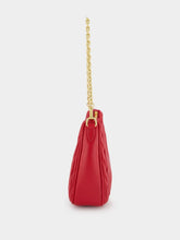 Miu Miu Logo-Plaque Matelassé Leather Shoulder Bag