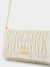 Miu Miu Matelassé Nappa Leather Shoulder Bag