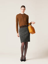 Miu Miu Slim-Fit Brown Cashmere Knit Cardigan