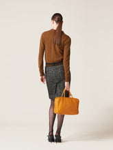 Miu Miu Slim-Fit Brown Cashmere Knit Cardigan