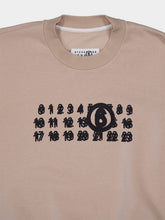 MM6 Maison Margiela Numbers Motif Cotton Blend Sweatshirt