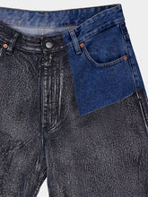 MM6 Maison Margiela Panelled Mid-Rise Cotton Jeans
