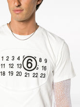 MM6 Maison Margiela Signature Numbers Motif Cotton T-Shirt