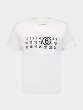 MM6 Maison Margiela Signature Numbers Motif Cotton T-Shirt