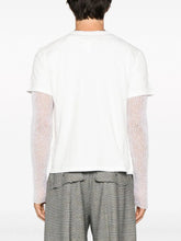 MM6 Maison Margiela Signature Numbers Motif Cotton T-Shirt