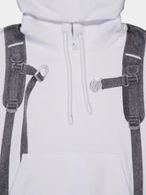 Off-White Backpack-Print Cotton Hoodie