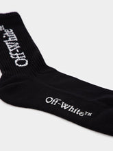 Off-White Big Logo Bksh Mid Calf Cotton Socks