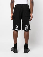 Off-White Cotton Track Shorts