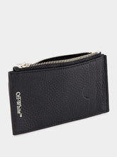 Off-White Diag-Embossed Leather Card Holder