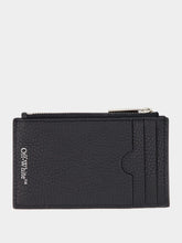 Off-White Diag-Embossed Leather Card Holder