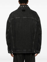 Off-White Eyelet-Detail Cotton Denim Jacket