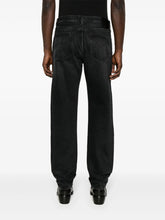Off-White Faded-Effect Tapered Jeans