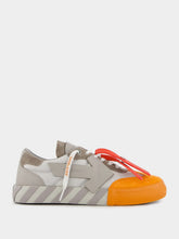 Off-White Floating Arrow Vulcanized Suede Sneakers