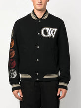 Off-White Logo-Appliqué Bomber Jacket