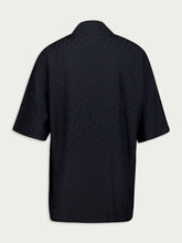 Off-White Logo-Jacquard Camp-Collar Shirt