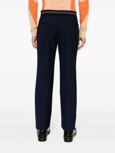 Off-White Mid-Rise Stripe-Detail Trousers