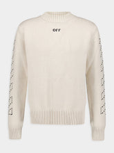 Off-White Stitch Arr Diags Knit Jumper