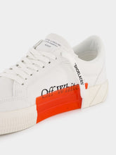 Off-White Vulcanized Canvas Low-Top Sneakers