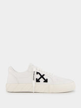 Off-White Vulcanized Canvas Low-Top Sneakers