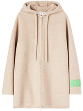 Off-White Wool Over Zip Hoodie