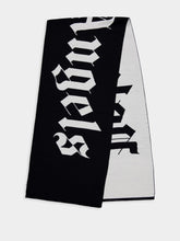 Palm Angels Logo-Jacquard Wool-Blend Scarf