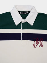 Palm Angels Monogram Cotton Rugby Polo