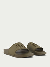 Palm Angels Monogram-Embossed Slides