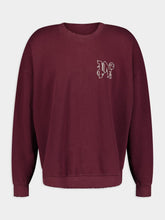 Palm Angels Monogram-Embroidered Cotton Sweatshirt
