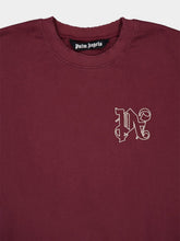 Palm Angels Monogram-Embroidered Cotton Sweatshirt