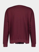 Palm Angels Monogram-Embroidered Cotton Sweatshirt