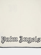 Palm Angels Monogram Zip-Up Wool Jacket