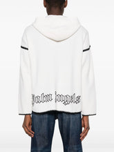 Palm Angels Monogram Zip-Up Wool Jacket