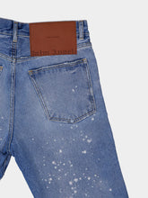 Palm Angels Paint-Splatter Straight Jeans