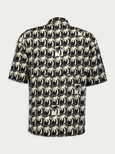 Palm Angels Palm-Tree Print Bowling Shirt