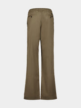 Palm Angels Straight-Leg Drawstring Trousers