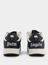 Palm Angels University Lace-Up Leather Sneakers