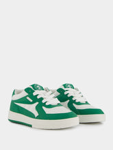 Palm Angels University Lace-Up Leather Sneakers