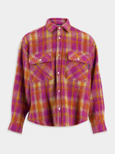 Palm Angels Wool Check Shirt