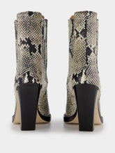 Paris Texas Dallas Ankle Python-Print Boot