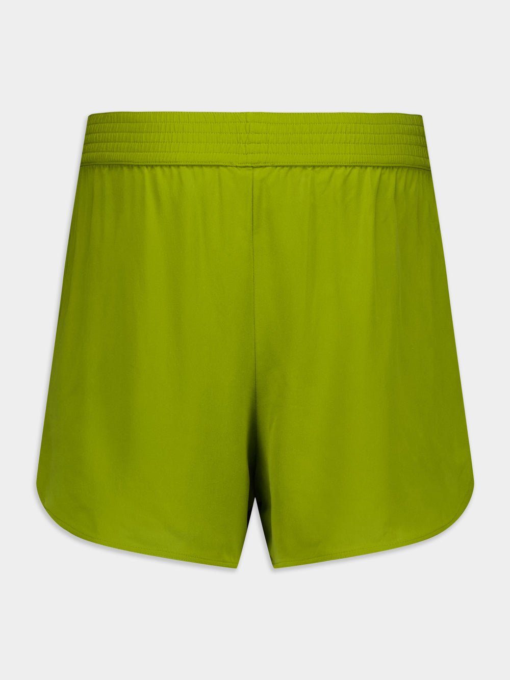 PaulaBronzita Green Silk Shorts at Fashion Clinic