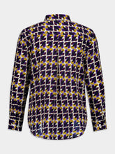 Paula Bronzita Printed Silk Shirt