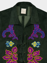 Paula Chakakan Suede Embroidered Overshirt