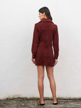 Paula Delaunay Safari Leather Tunic