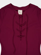 Paula Eros Tubular Dress With Eyelets