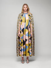 Paula Hades Printed Silk Maxi Dress