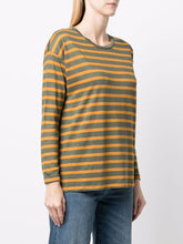 Paula Linen Striped Long Sleeved T-Shirt